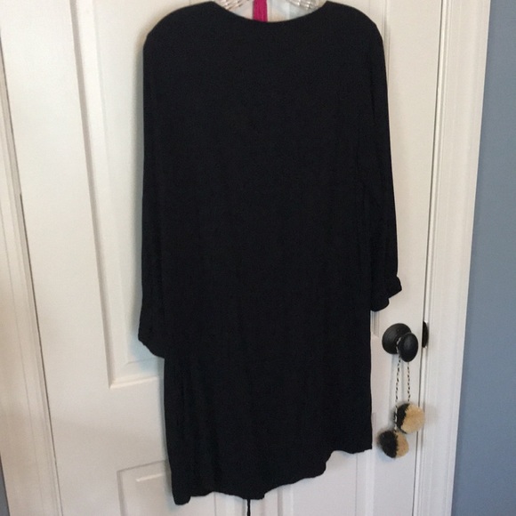 Perfectly flattering drawstring waist C&C California tunic dress NWOT L 💋 - Picture 6 of 7
